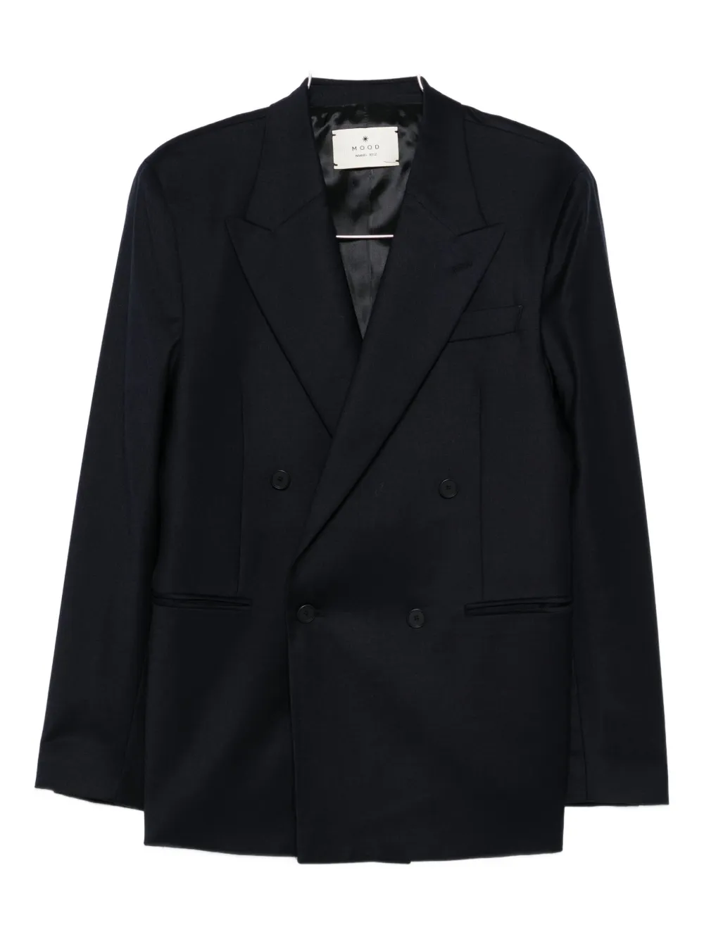 Manuel Ritz blazer con doble botonadura y solapas de pico | negro | Image 1
