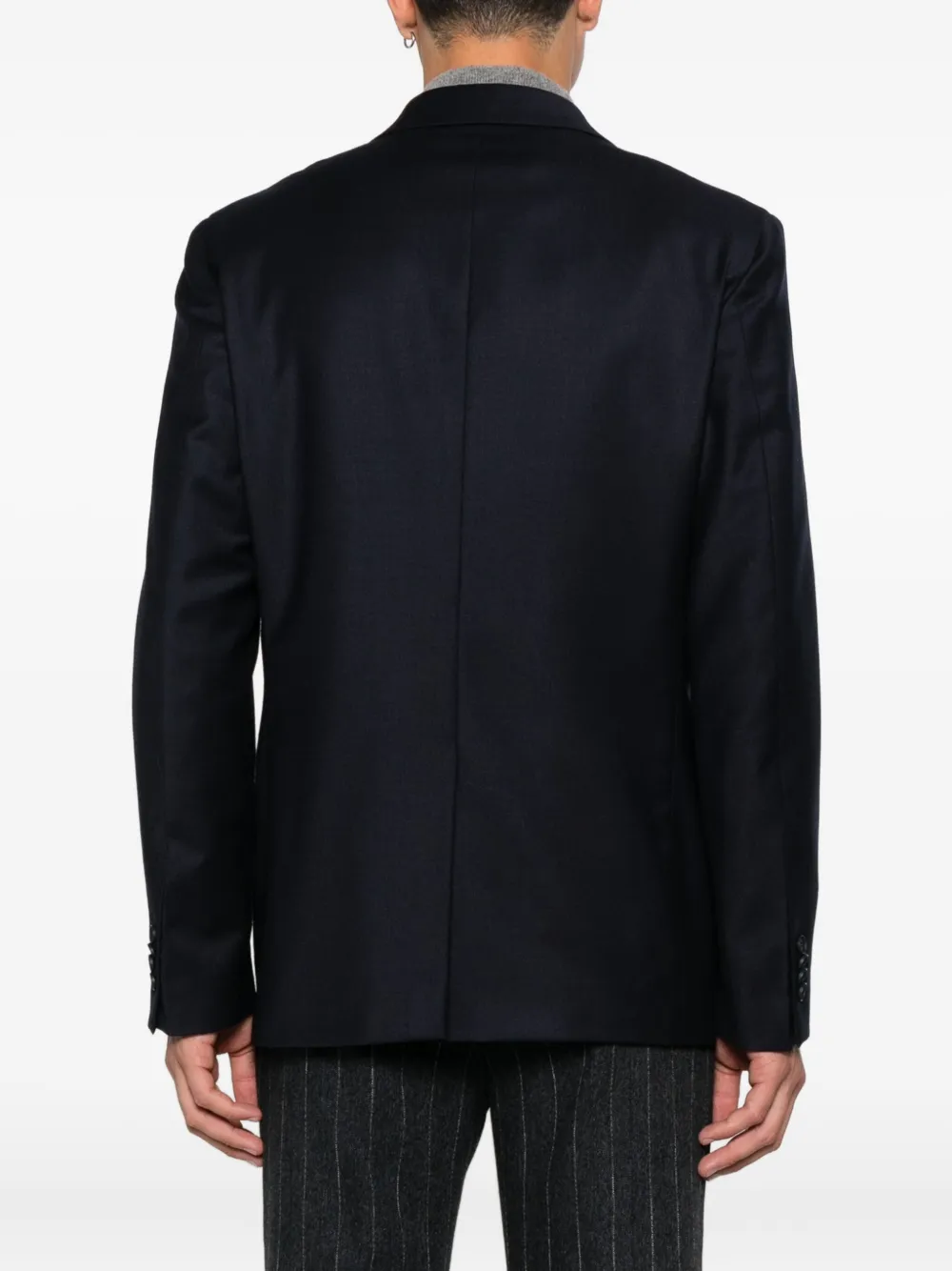 Manuel Ritz Blazer met dubbele rij knopen Blauw