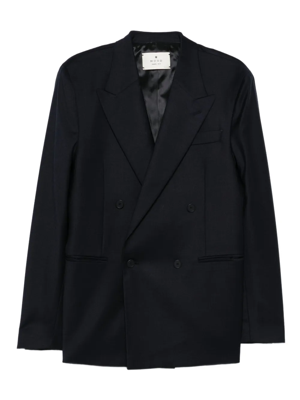 Manuel Ritz Blazer com lapela e abotoamento duplo | Azul | Image 1