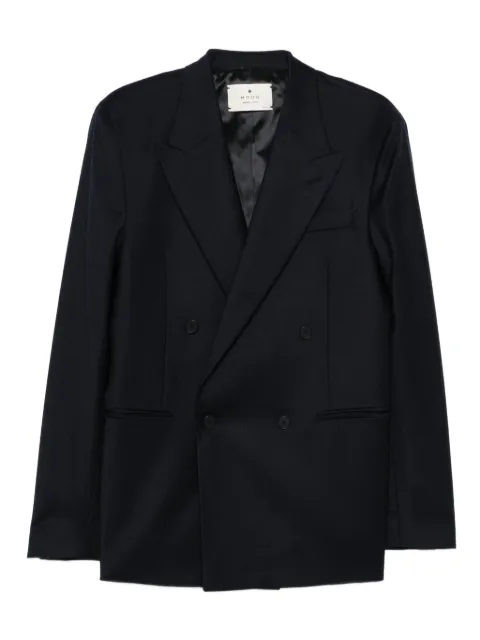 Manuel Ritz peak-lapel double-breasted blazer