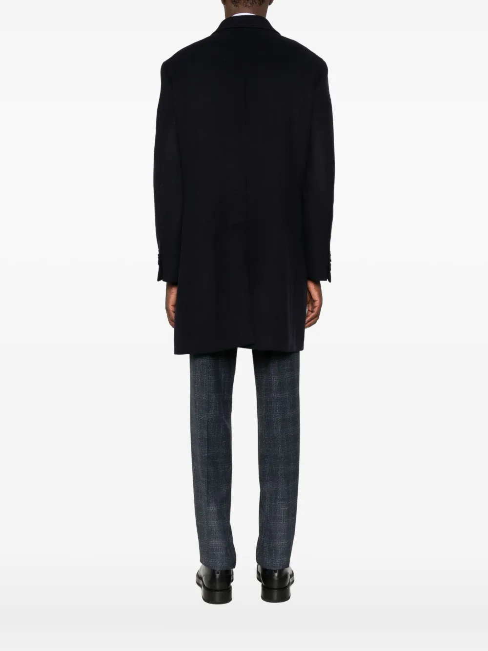 Manuel Ritz Jas met dubbele rij knopen Zwart