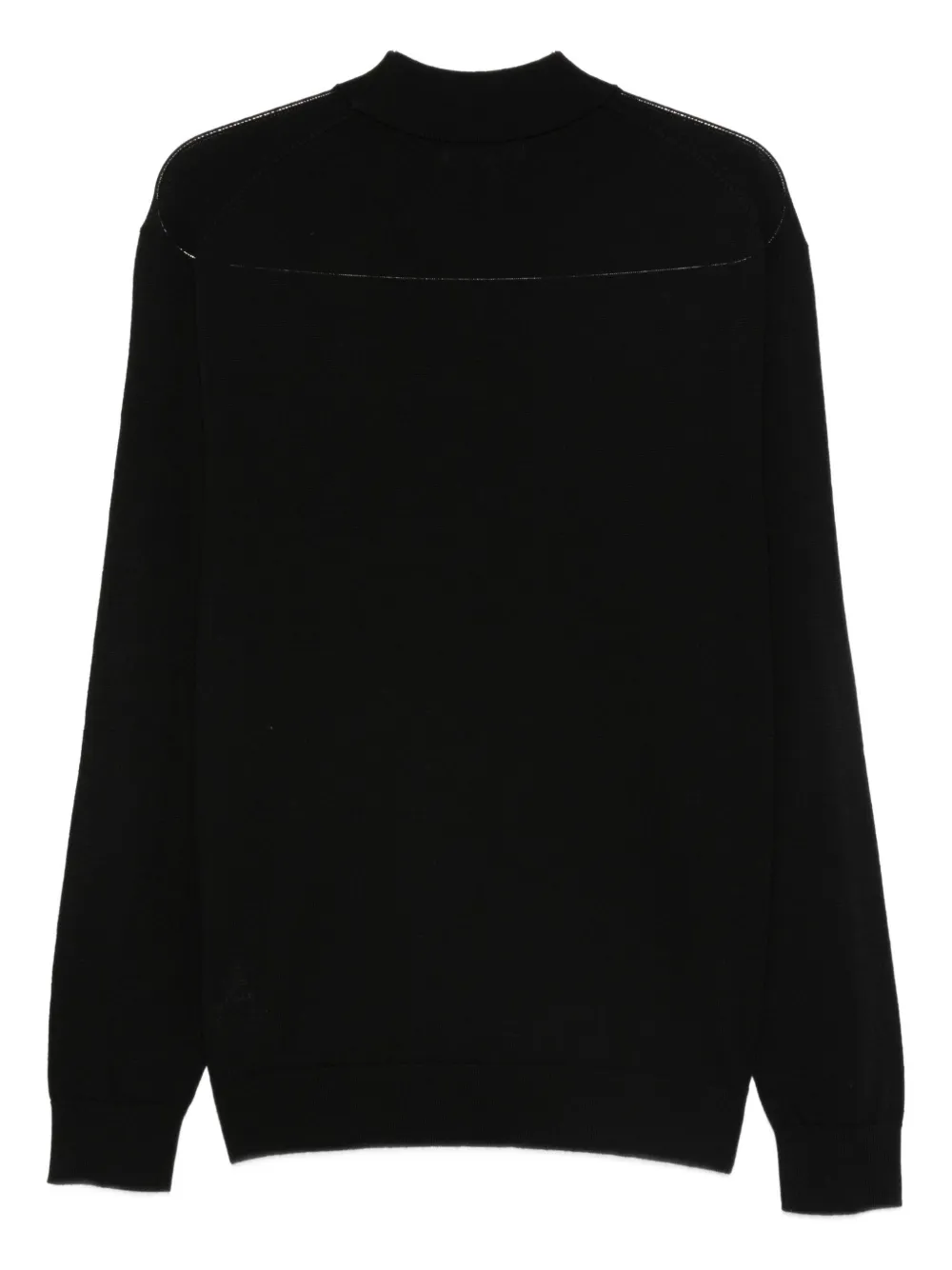 Manuel Ritz mock-neck sweater - Zwart