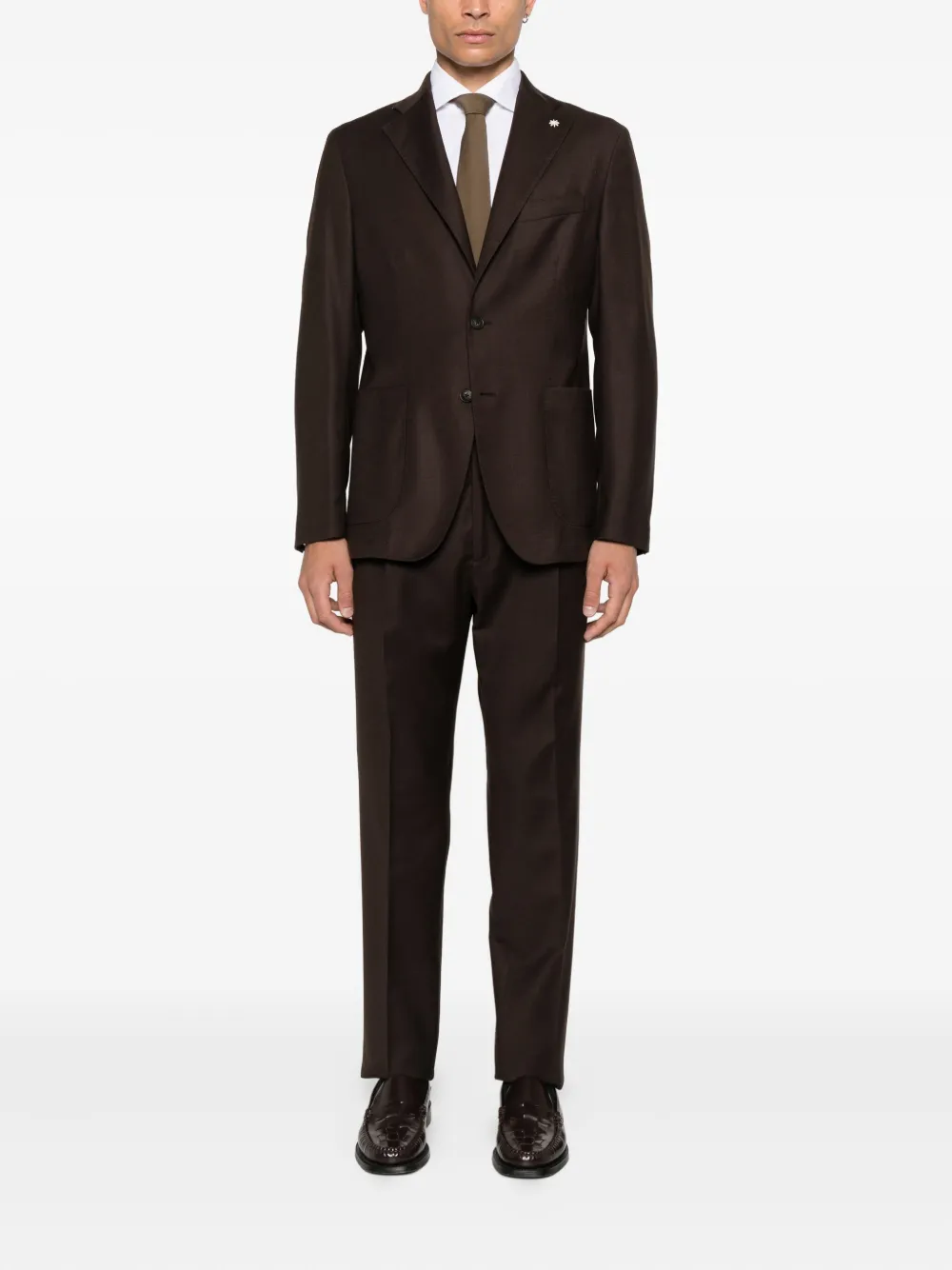 Manuel Ritz notched-lapel single-breasted blazer | Blazers | Image 2