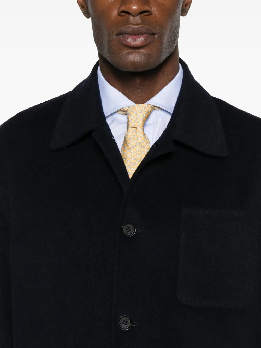 Manuel Ritz Shirtjack met opgestikte zakken Zwart