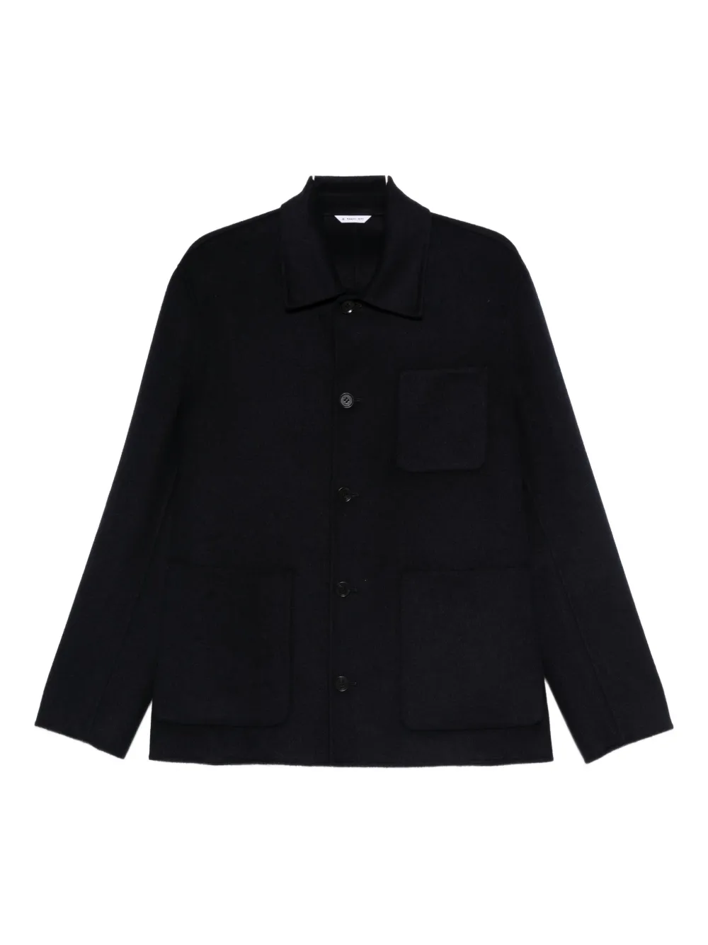 Manuel Ritz patch-pocket overshirt | Black | Image 1