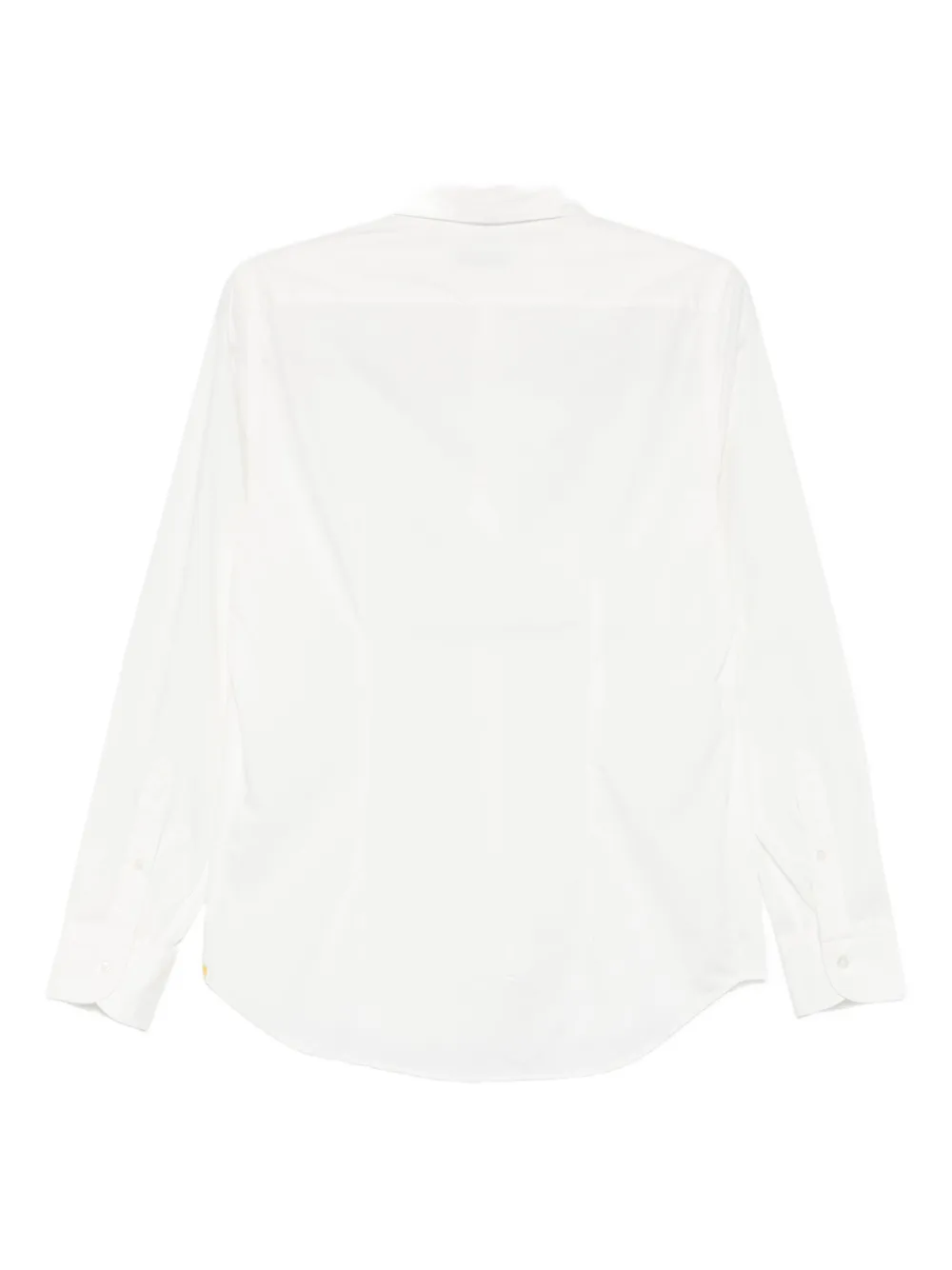 Manuel Ritz stretch-cotton poplin shirt - Wit