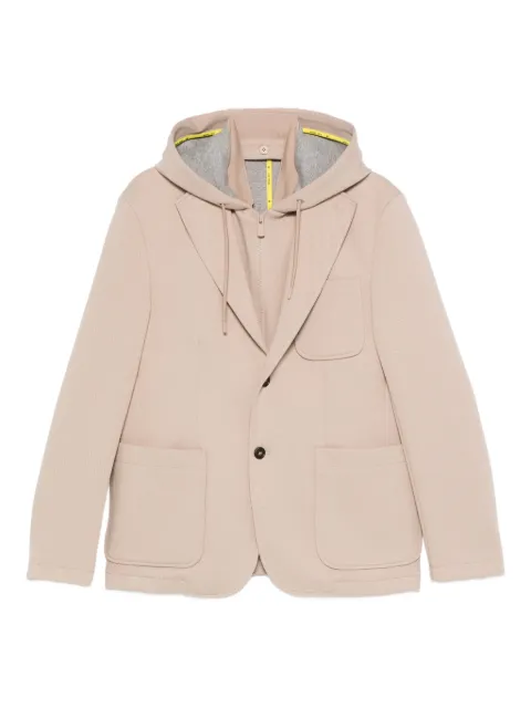 Manuel Ritz blazer con botones y capucha