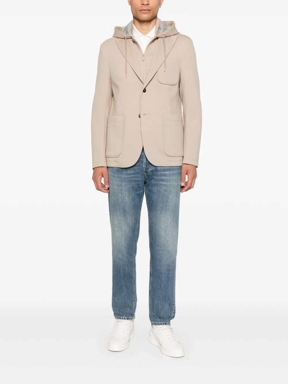 Manuel Ritz blazer con botones y capucha | Blazers | Image 2