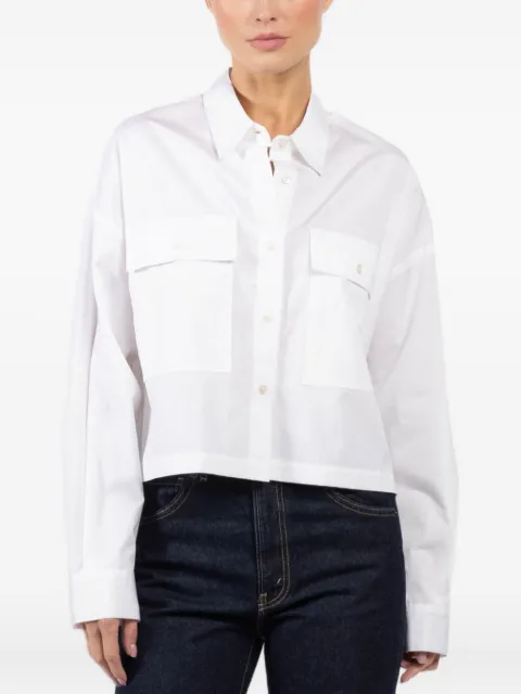 Arlo Mott pocket-detail cropped shirt