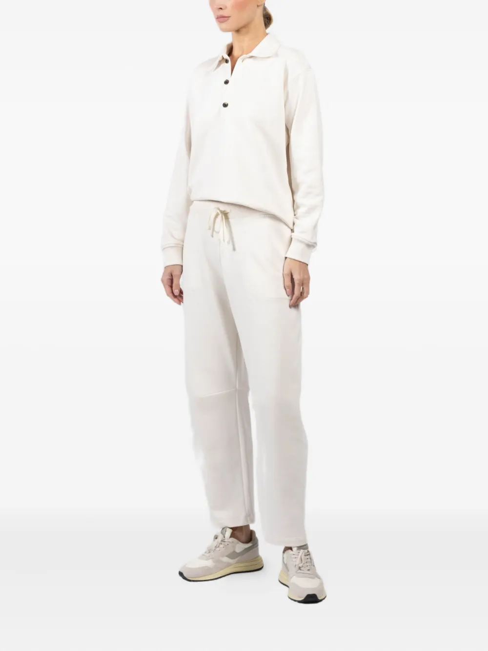 Arlo Mott Drawstring Track Pants - White 