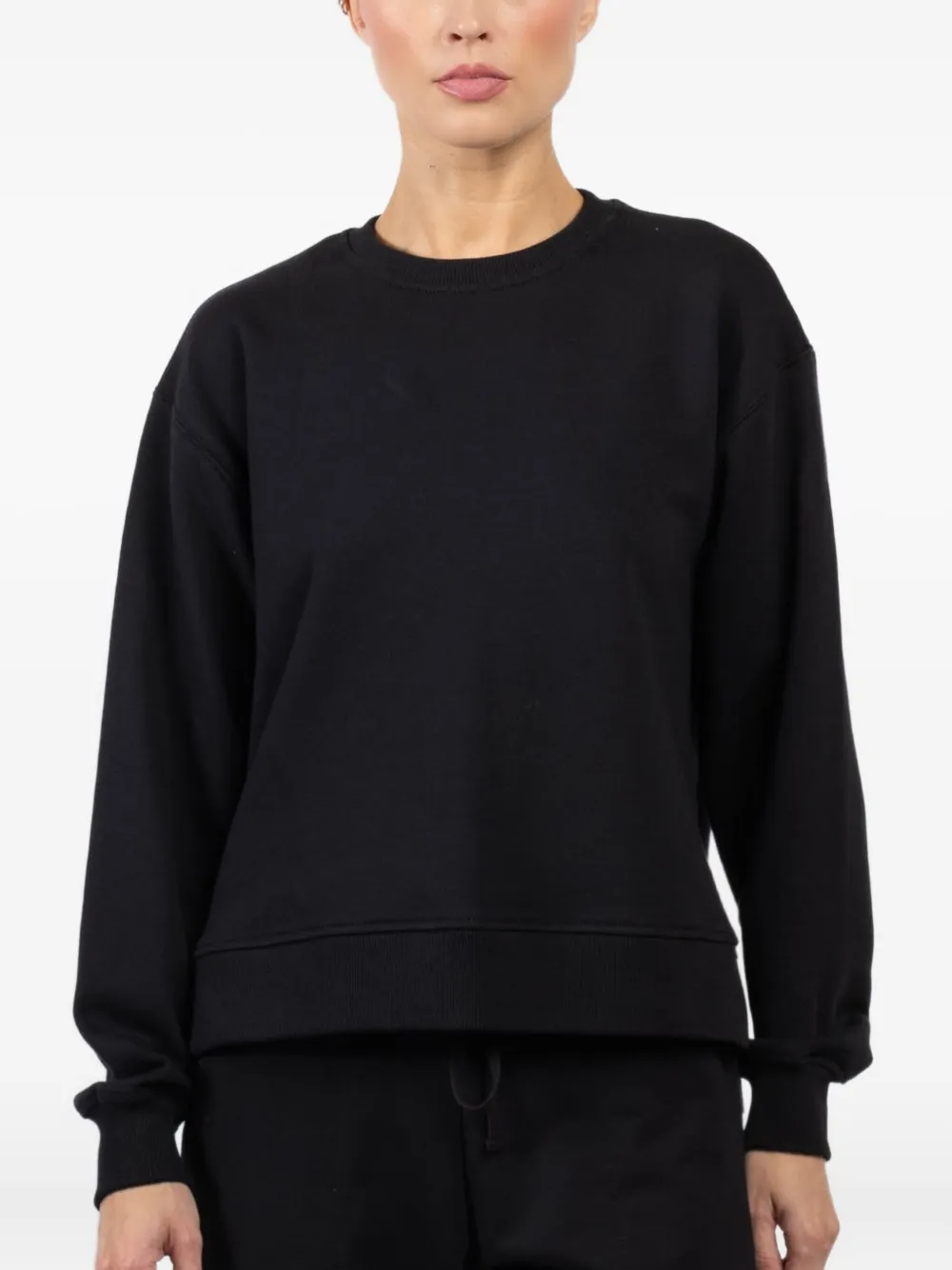 Arlo Mott Cotton Sweatshirt In Black