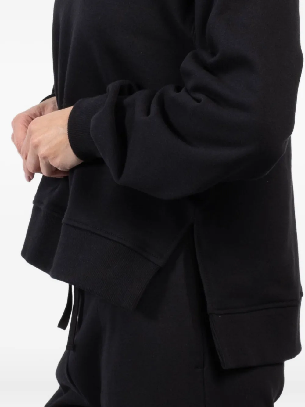 Arlo Mott Cotton Sweatshirt In Black