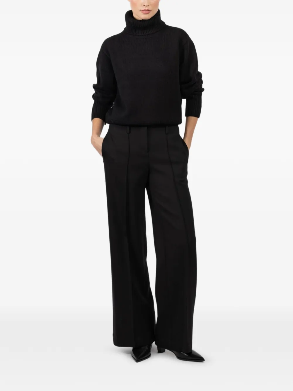 Kulson turtleneck sweater - Black