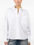 Arlo Mott side-slit shirt - White