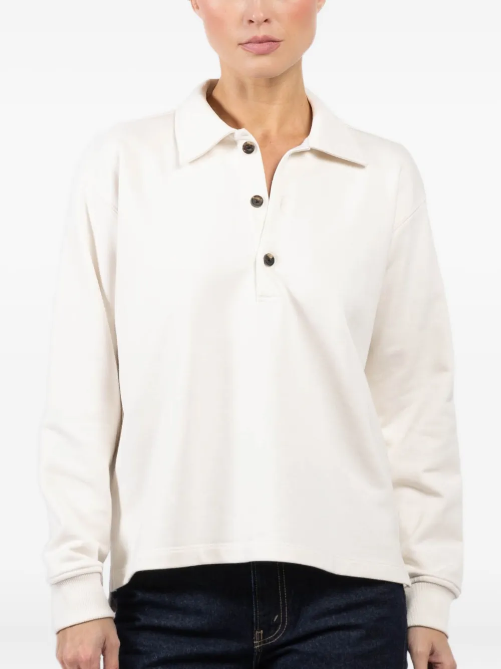 Arlo Mott Cotton Polo Shirt In White