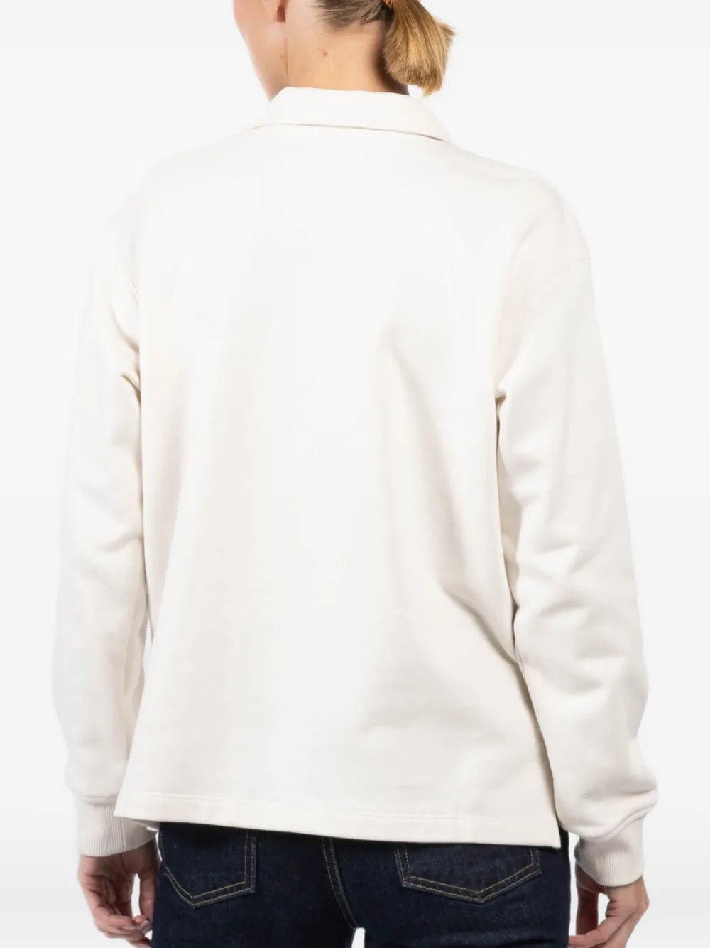 Arlo Mott Cotton Polo Shirt In White