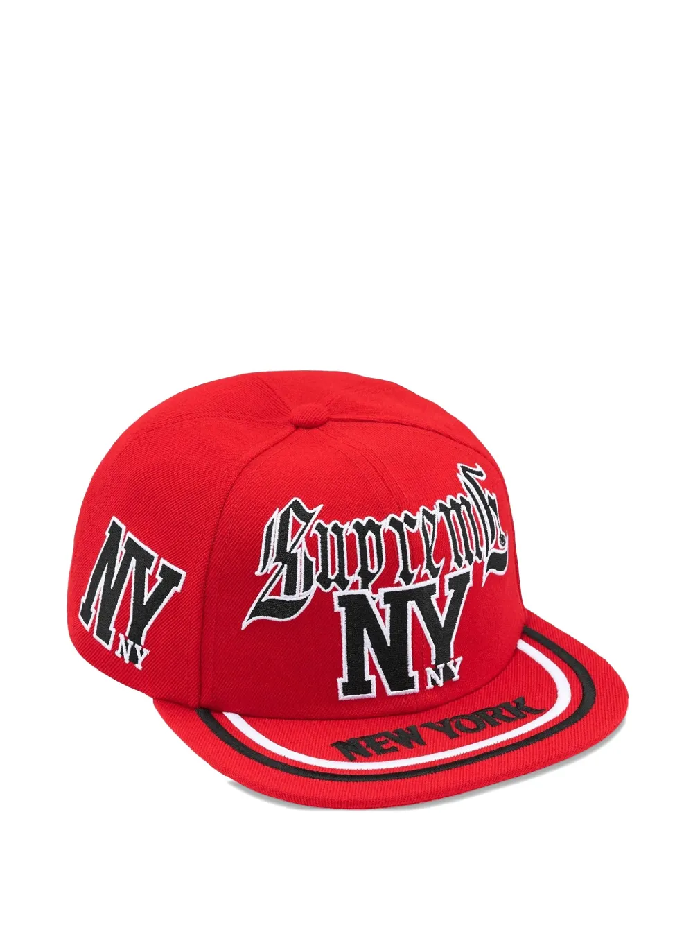 Supreme New York cap - レッド Supreme New York cap - レッド