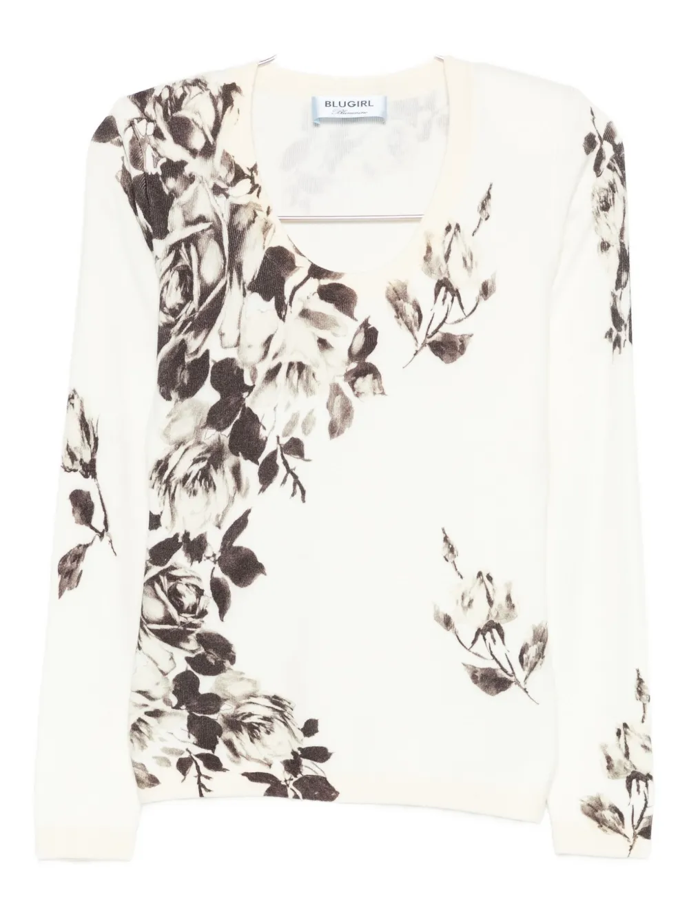 Blugirl floral-print top | White | Image 1