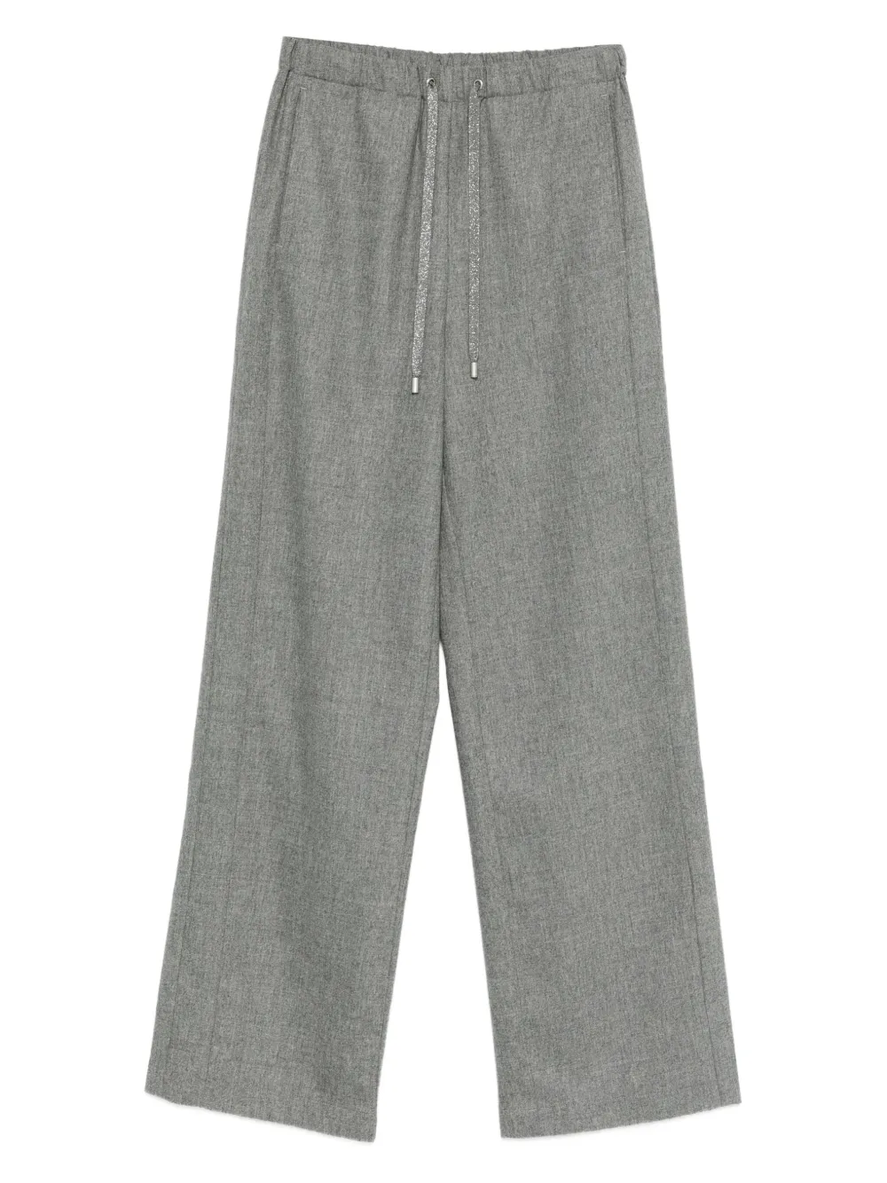 Gran Sasso drawstring-waist trousers | Grey | Image 1