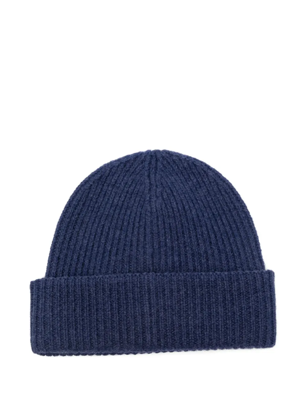 K Way Kids Geribbelde muts met logo - Blauw