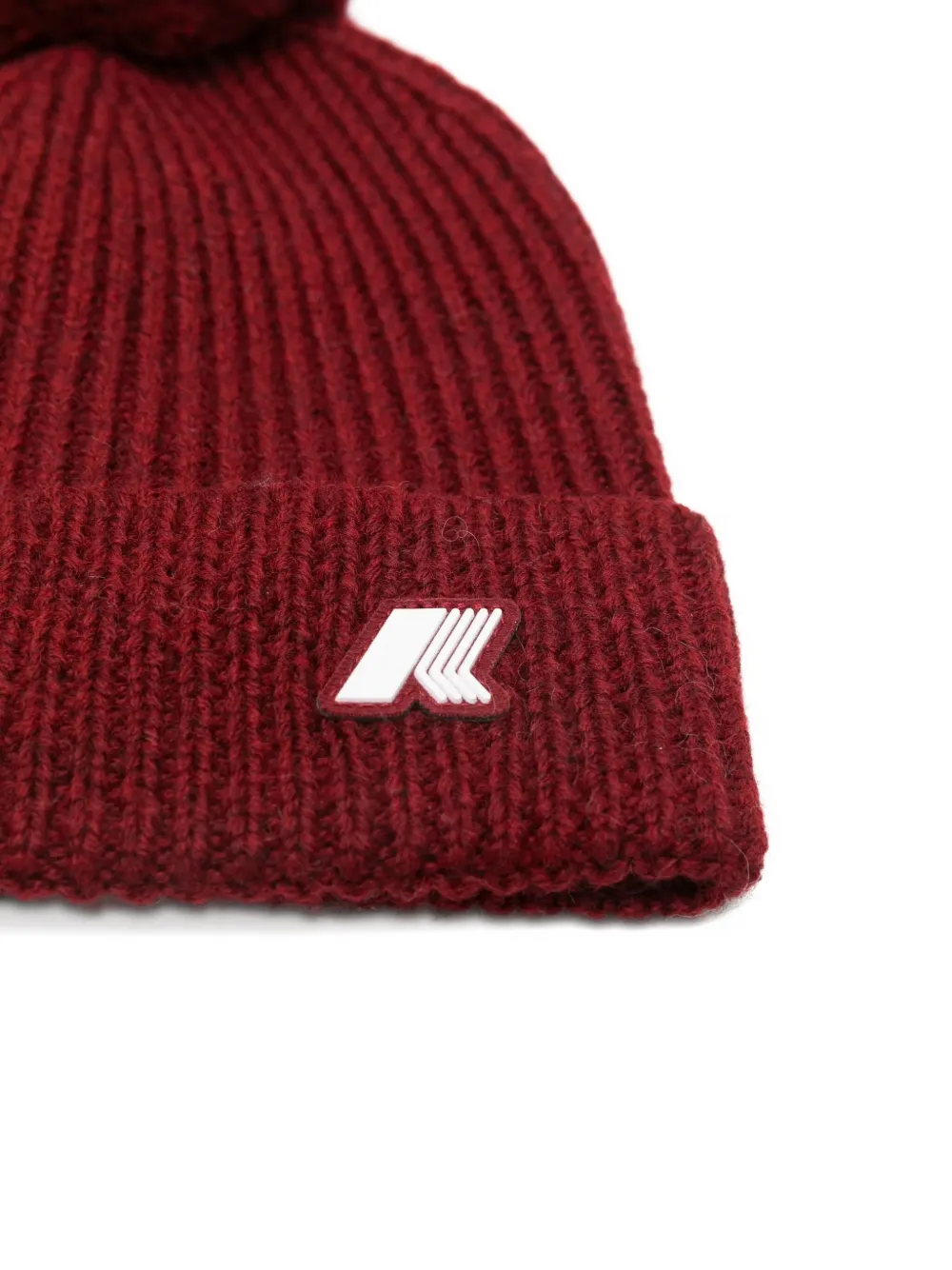 K Way Kids Muts met pompon Rood