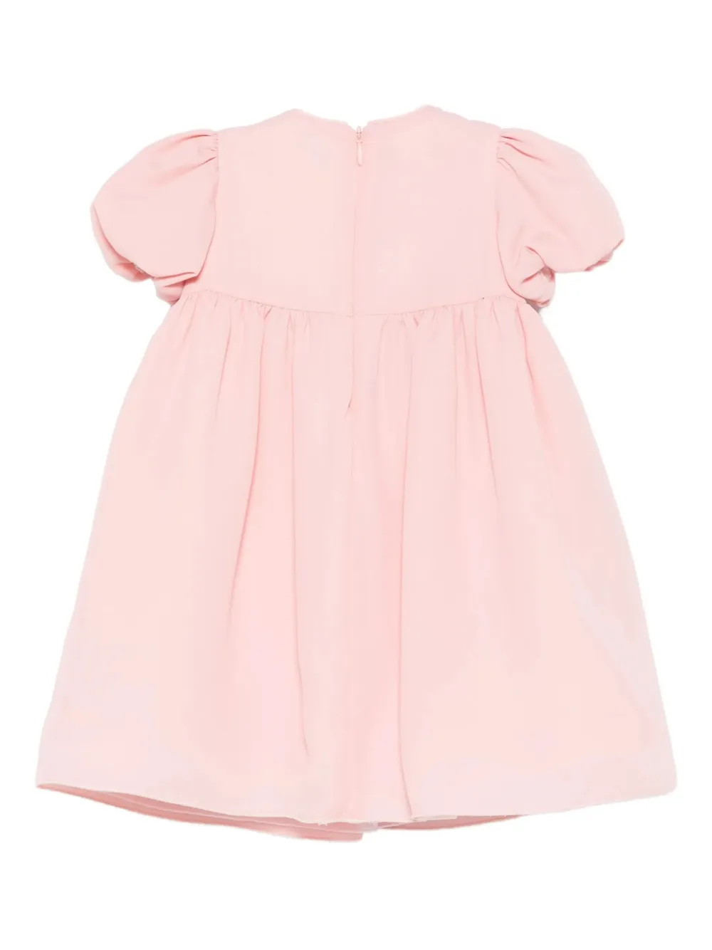 ELIE SAAB JUNIOR Jurk met ruches en ringlets - Roze