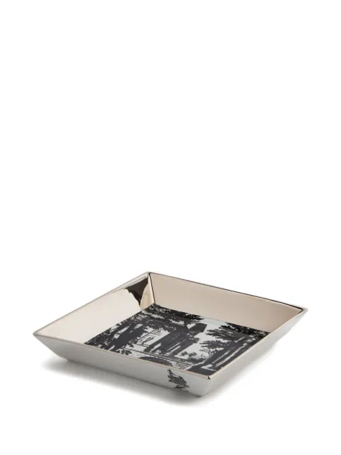 Fornasetti Giardino Settecentesco square garden tray (20,8cm x 20,8cm)