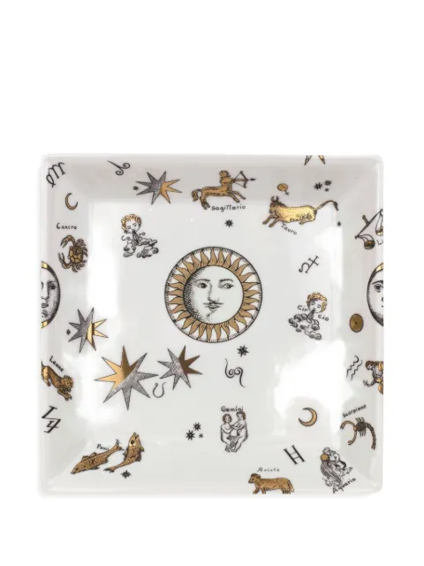 Fornasetti assiette carrée Astronomici (20,8 cm x 20,8 cm)