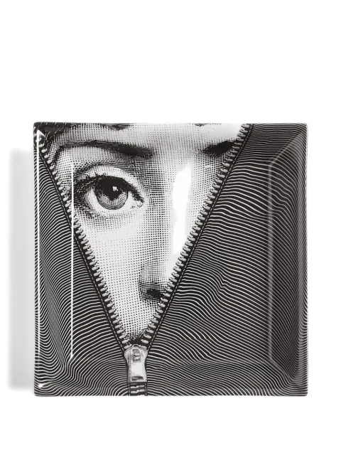 Fornasetti Vide-poche square tray (20,8cm x 20,8cm)