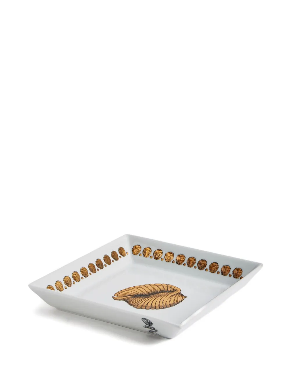 Fornasetti Giro di Conchiglie square tray (20,8cm x 20,8cm) | Decorative Trays & Plates | Image 2