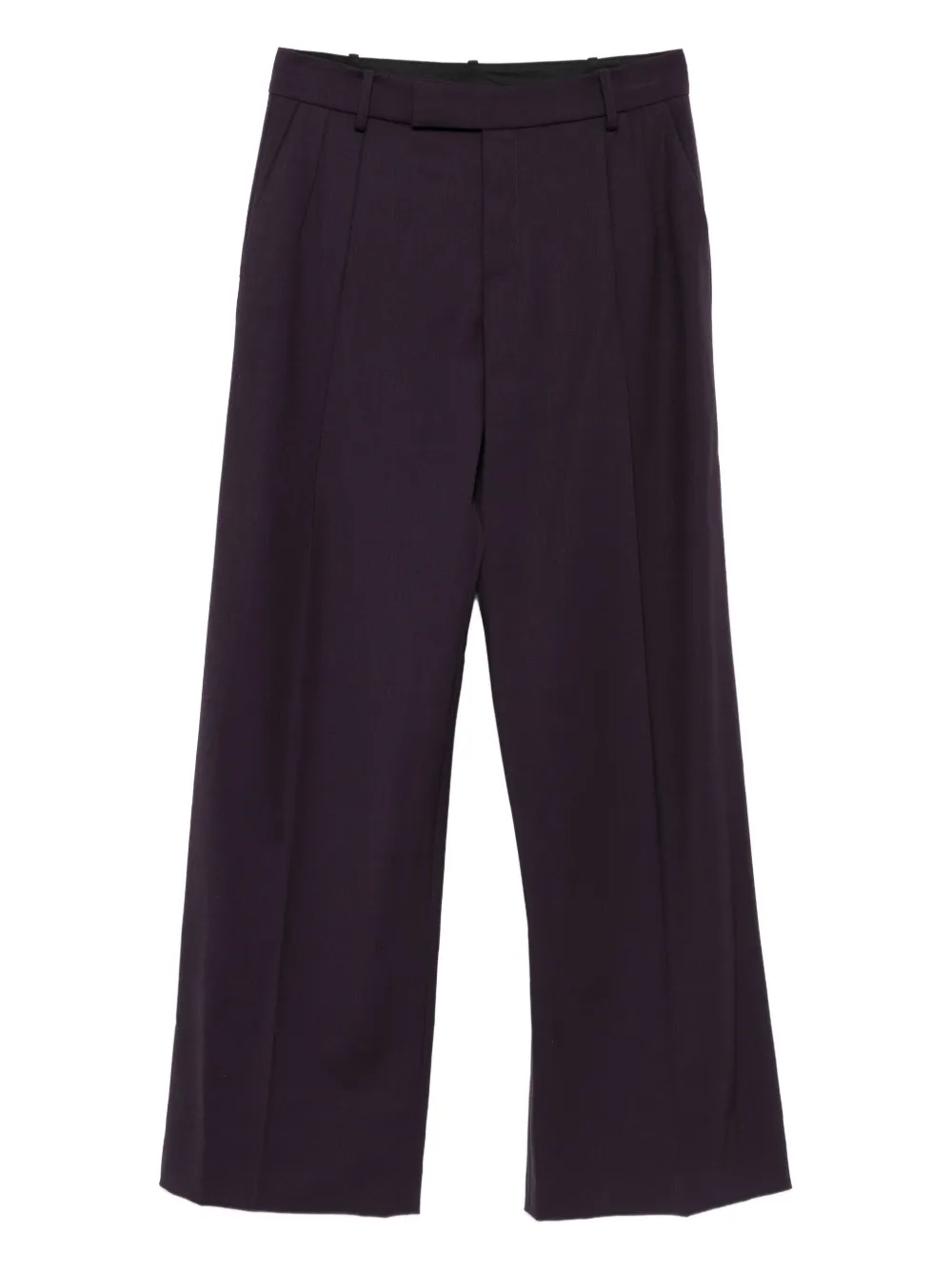 Federica Tosi Pleated Pants In Purple
