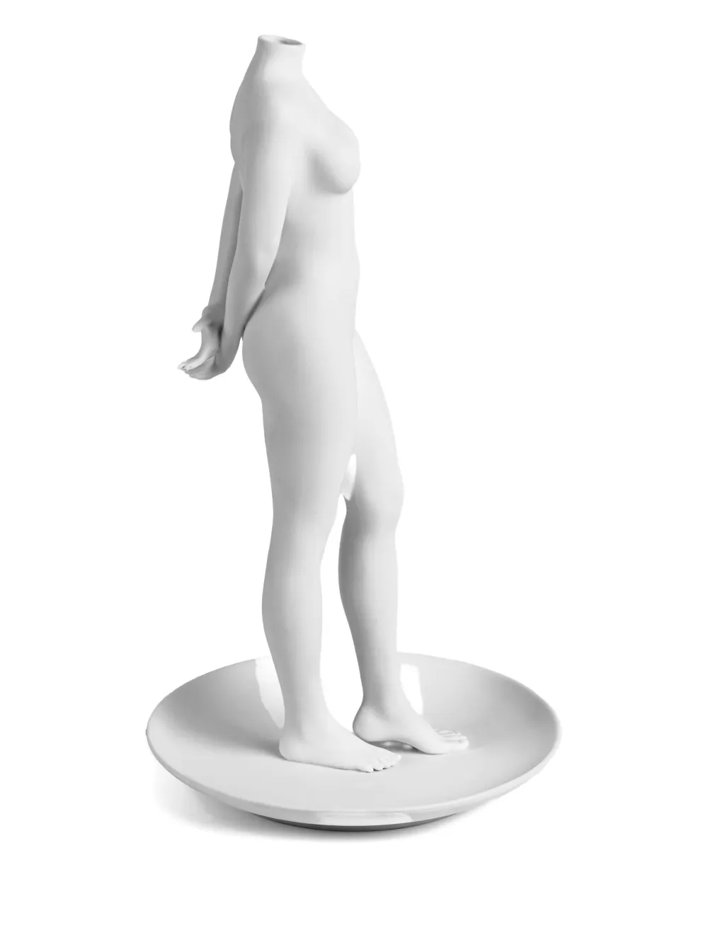 Seletti La Timida Figure Vase In White