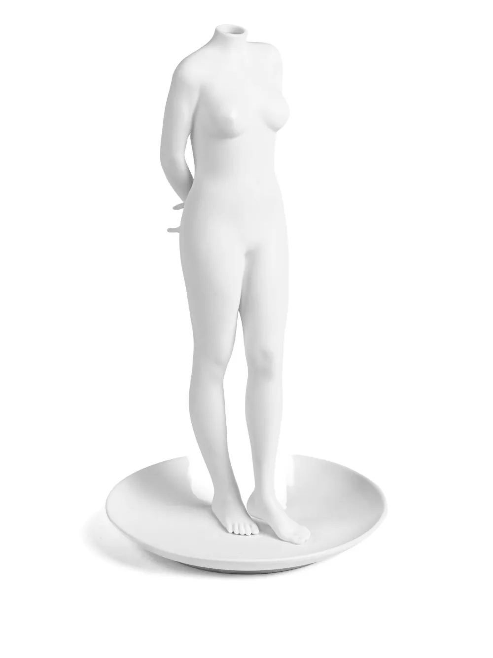Seletti La Timida Figure Vase In White
