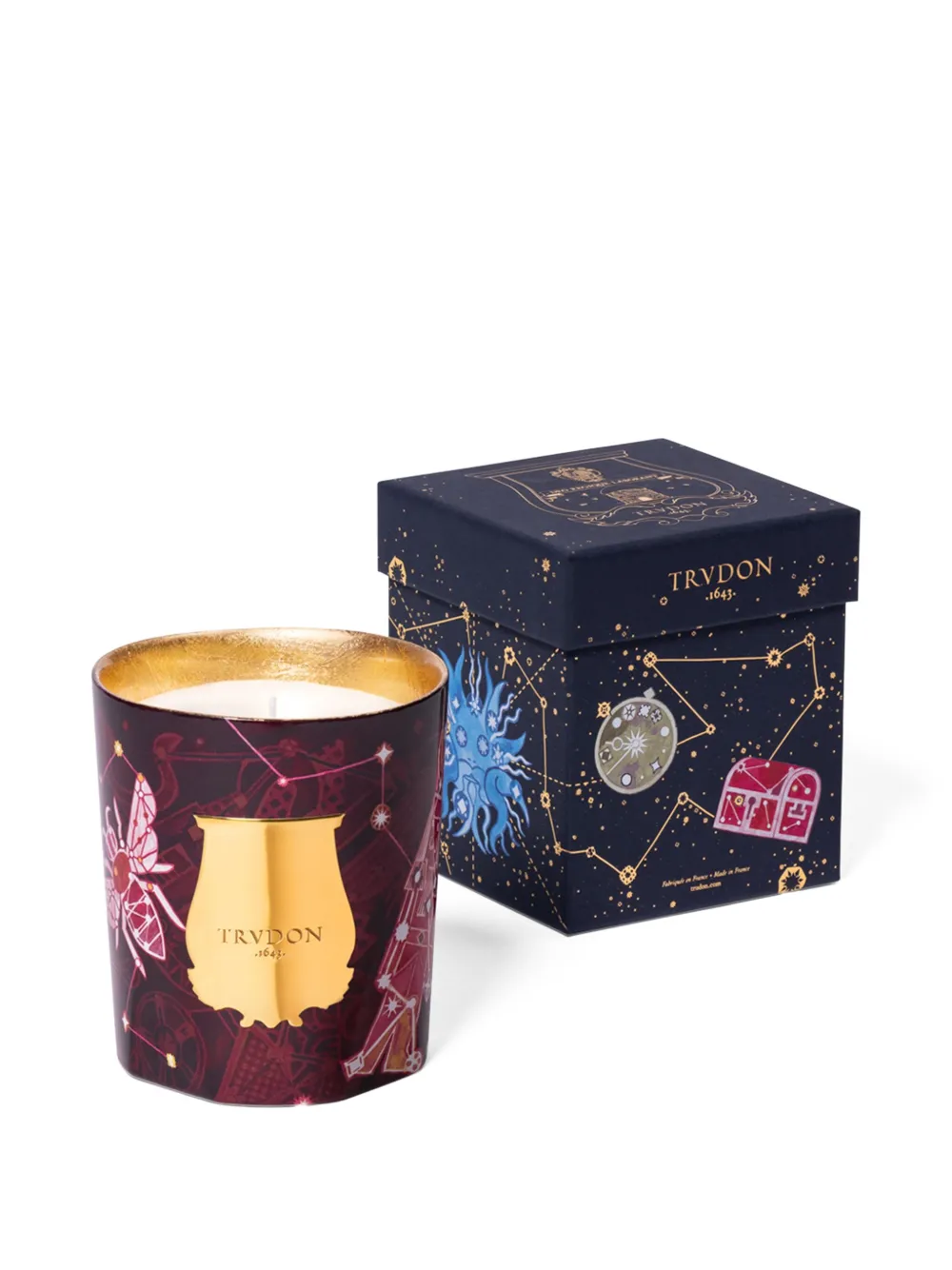 TRUDON Nazareth Holiday 25 geurkaars (270 g) - Rood