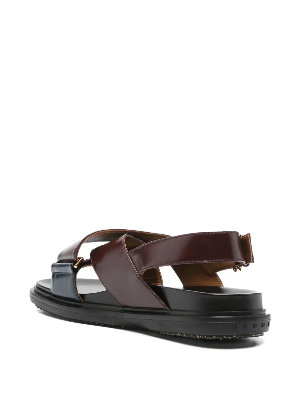Marni Sandalen met gekruiste bandjes Rood