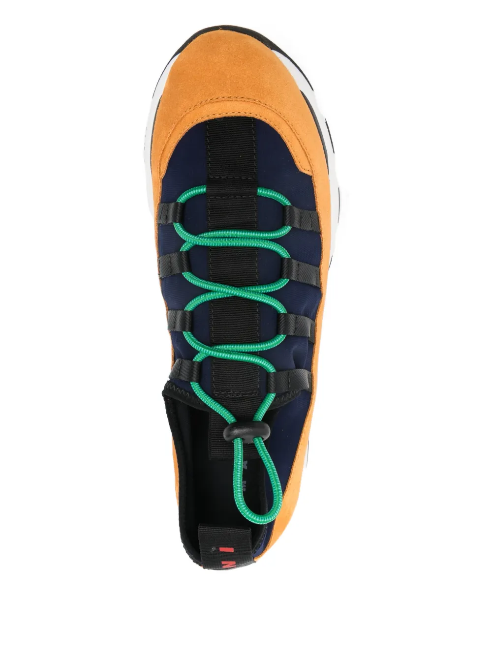 Marni Pumpkin sneakers met trekkoord Oranje