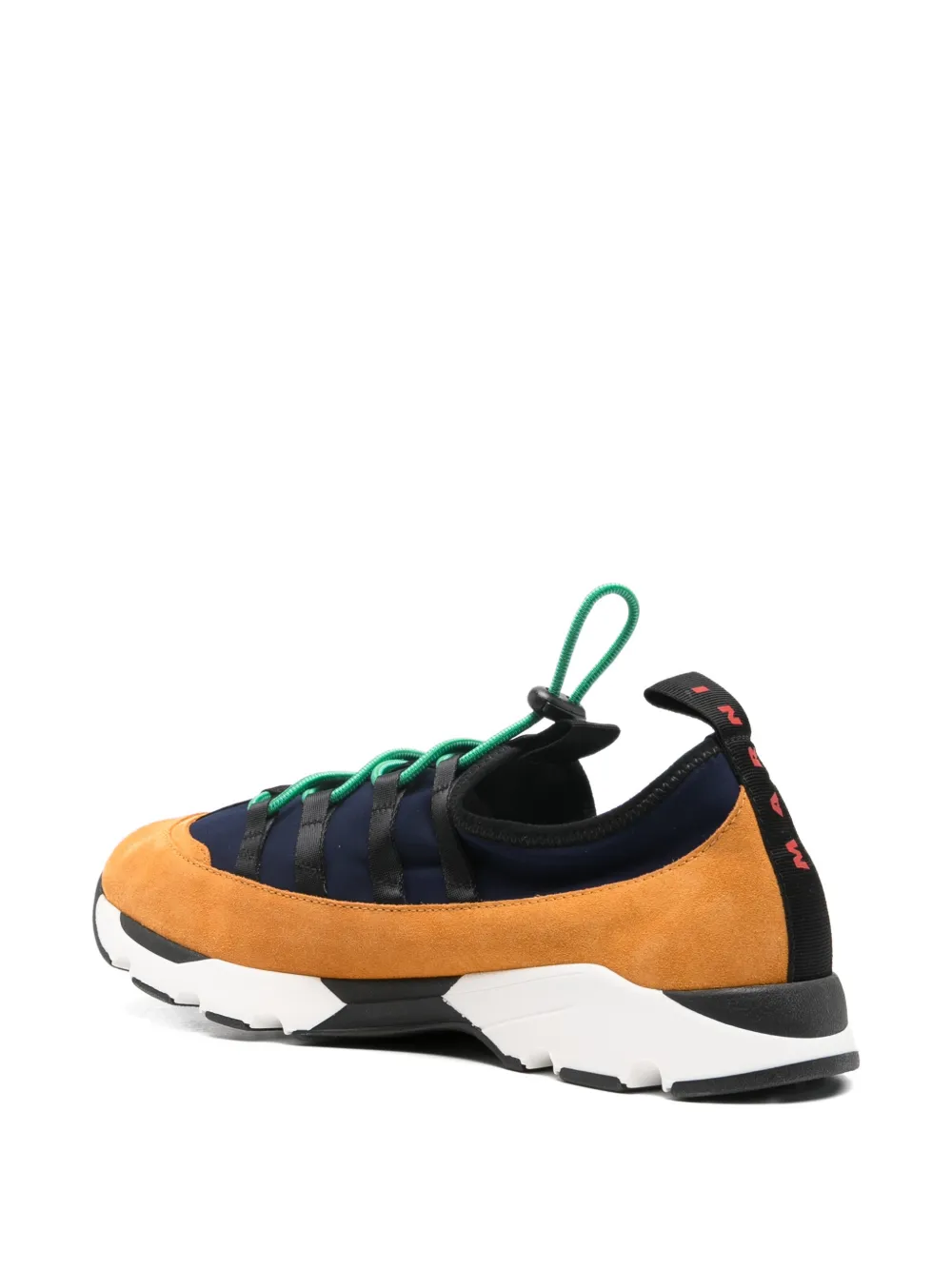 Marni Pumpkin sneakers met trekkoord Oranje