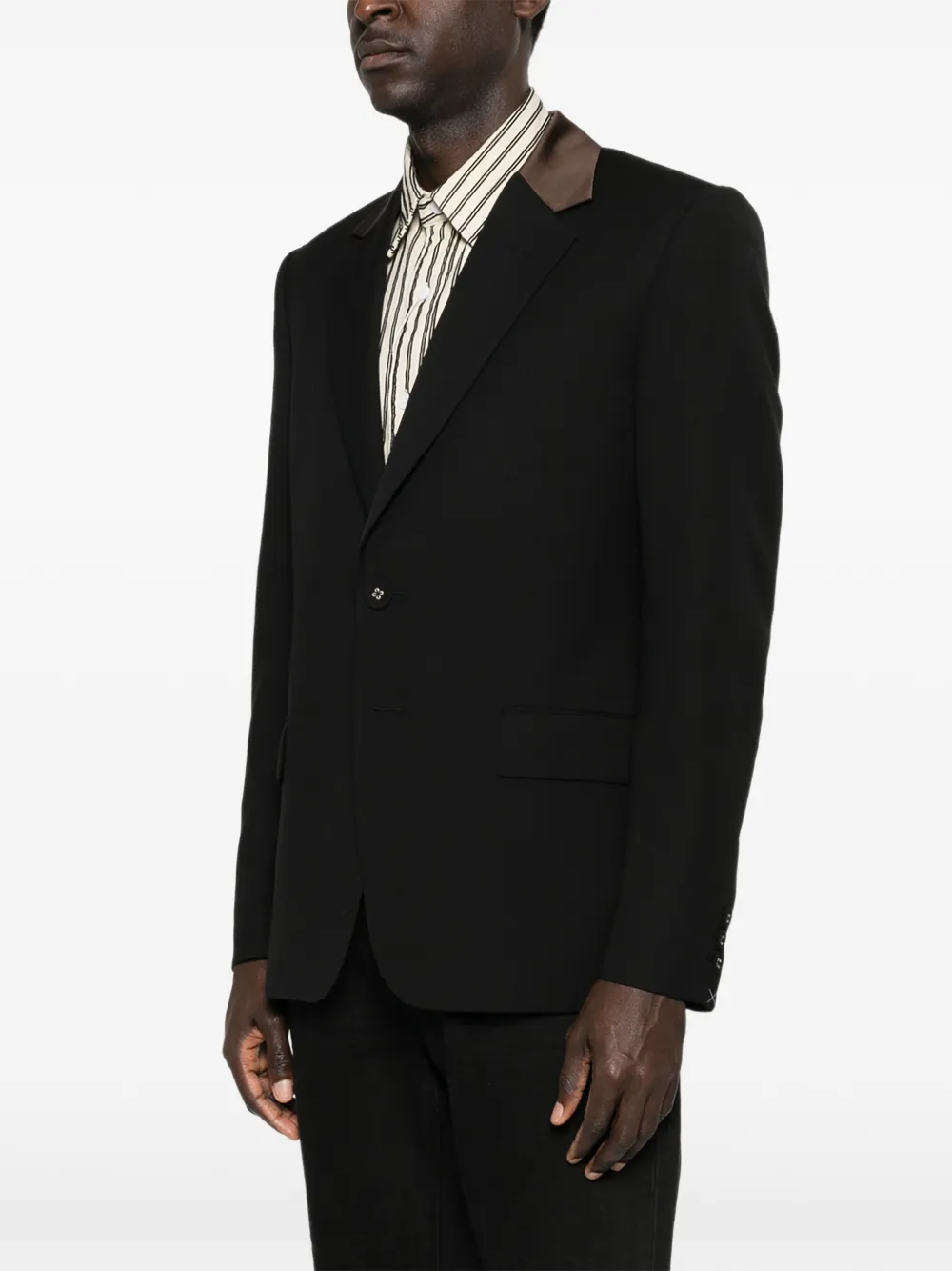  Wales Bonner Single-breasted Blazer - Black 