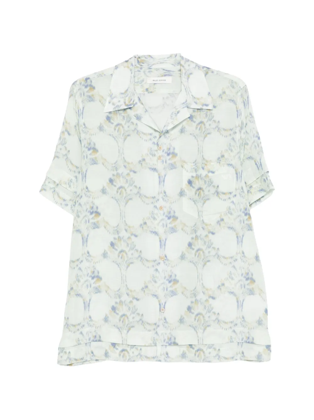 Wales Bonner short-sleeves shirt - Verde