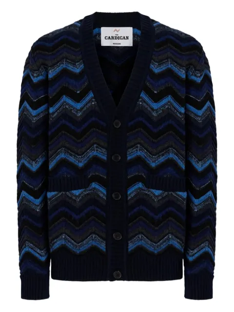 Missoni chevron-knit cardigan