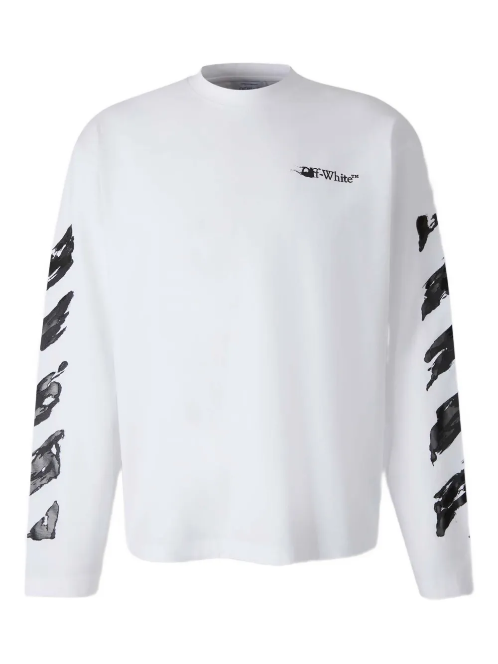 Off-White printed T-shirt - ホワイト Off-White printed T-shirt - ホワイト