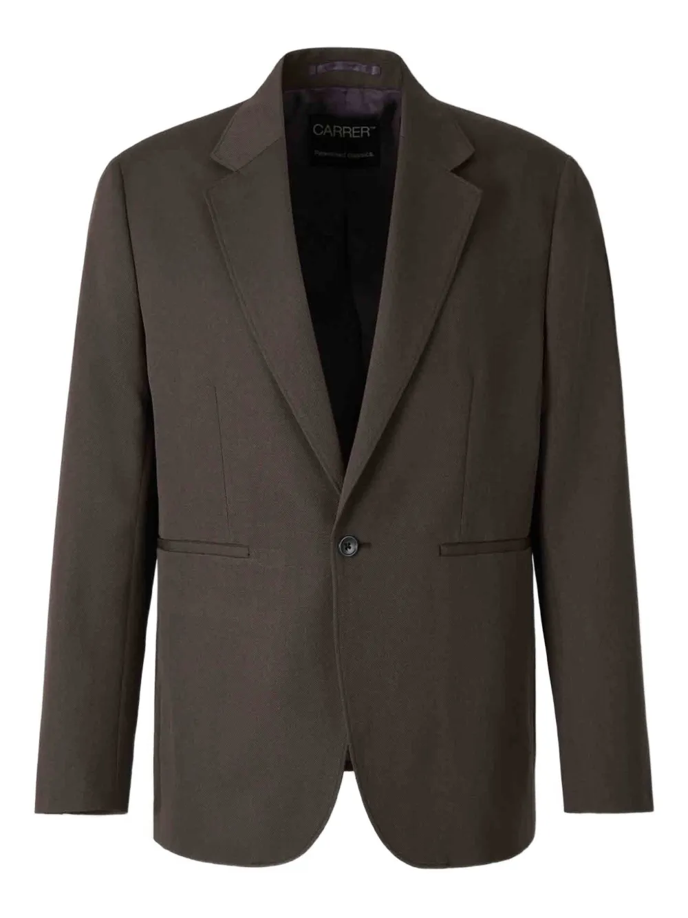 Carrera single-breasted blazer | Brown | Image 1