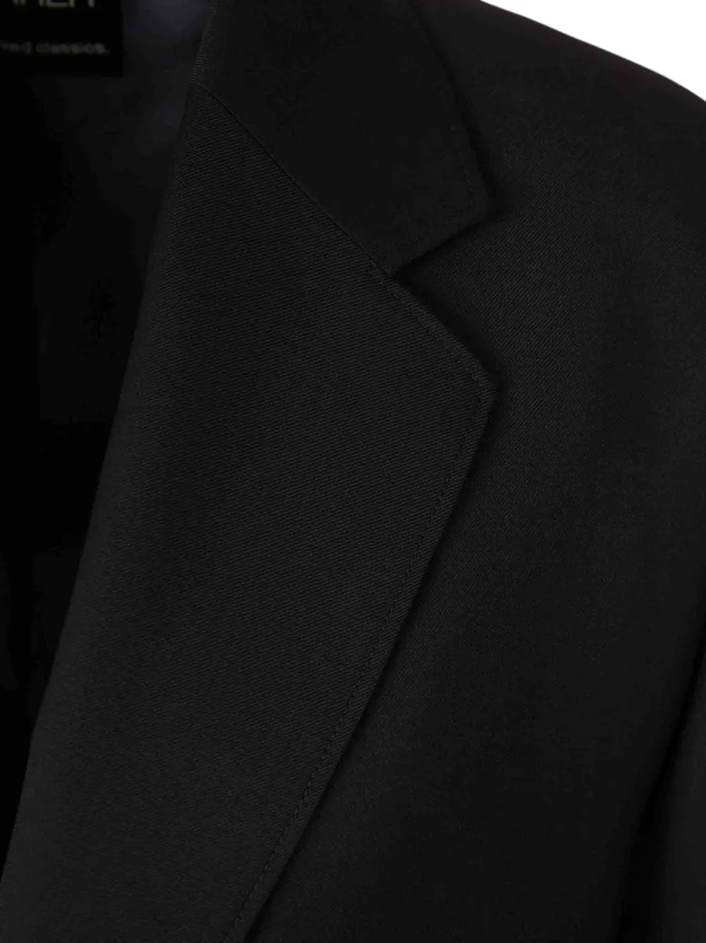 Carrera Blazer met enkele rij knopen Zwart