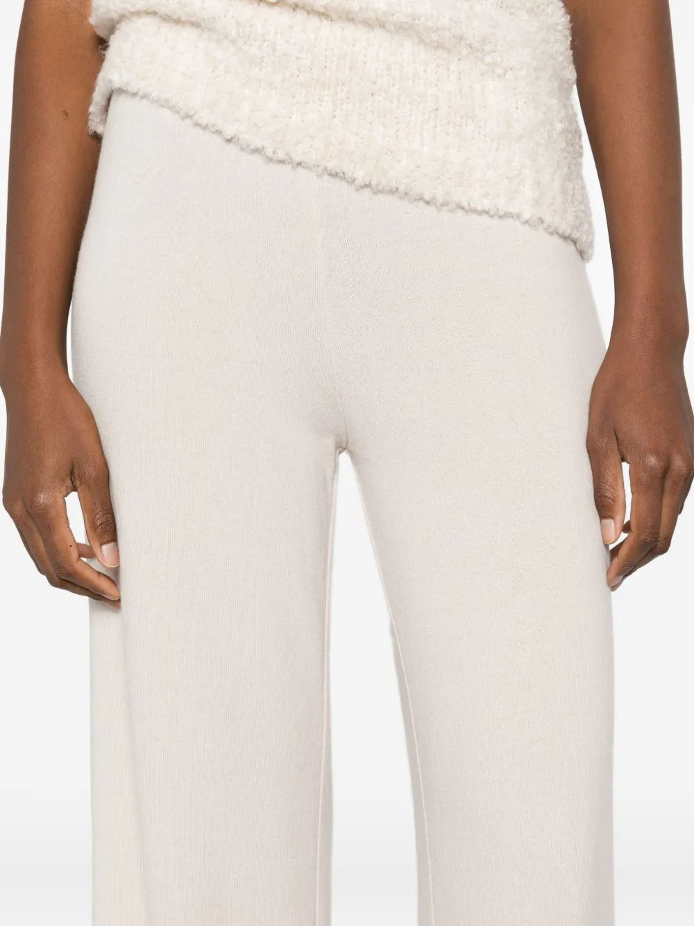 Gran Sasso Broek met elastische tailleband Beige