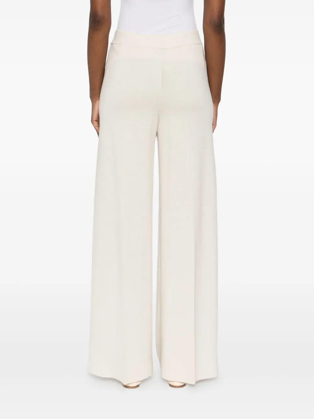 Gran Sasso Broek met elastische tailleband Beige