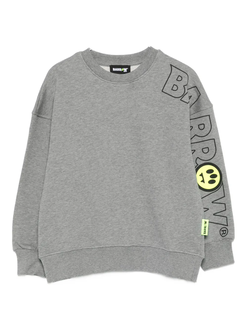 Barrow kids logo-print crew-neck sweatshirt | Grey | Image 1