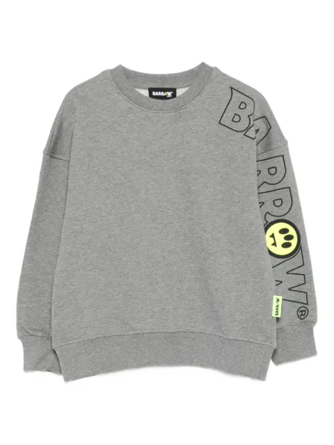 Barrow kids logo-print crew-neck sweatshirt