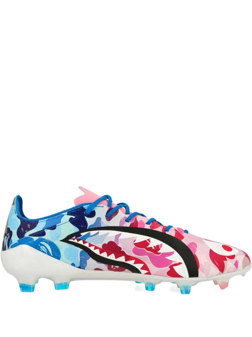Adidas x BAPE F50 Elite "Clear Pink Cloud White" sneakers Wit