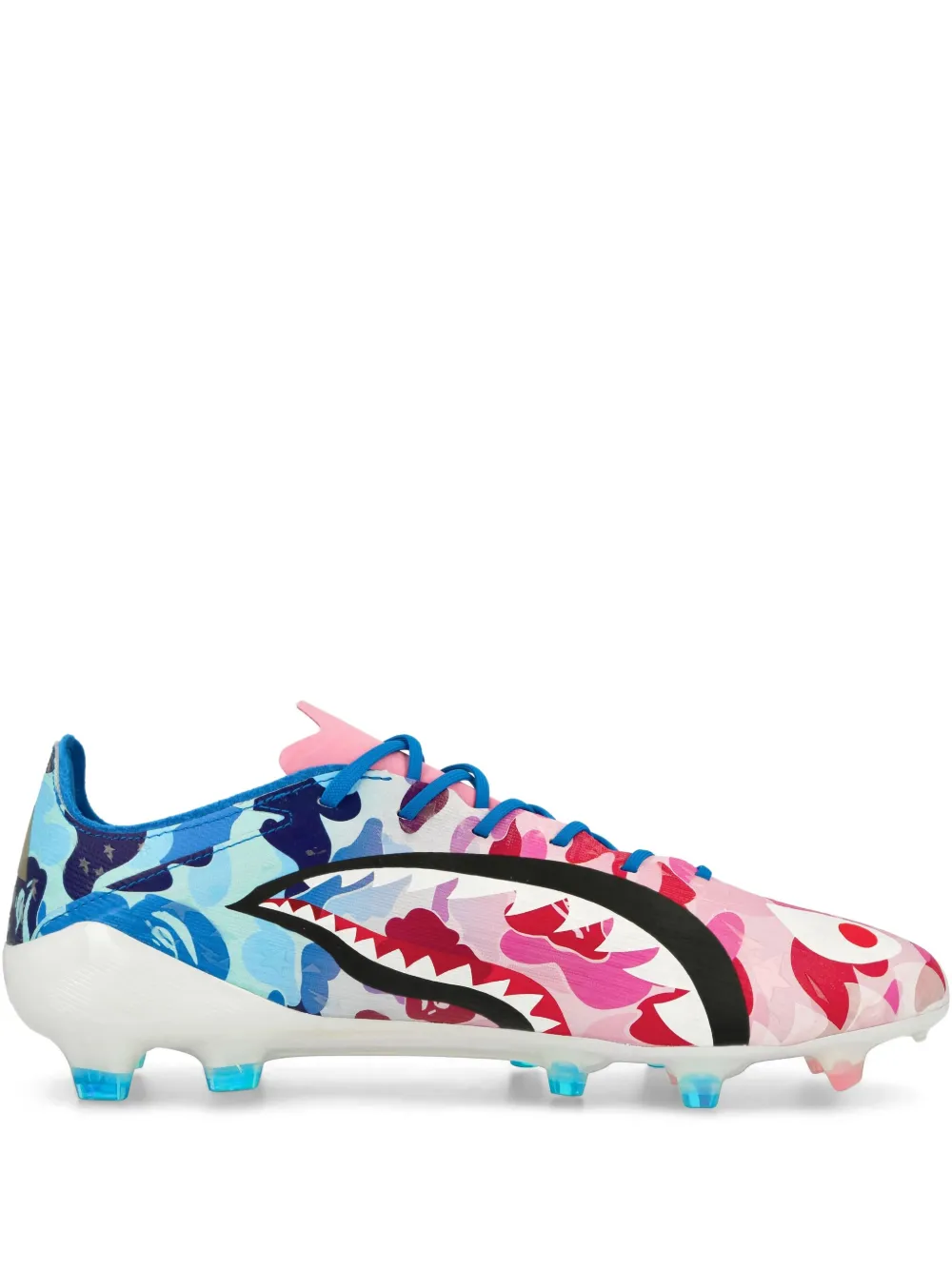 adidas x BAPE F50 Elite "Clear Pink Cloud White" sneakers Wit