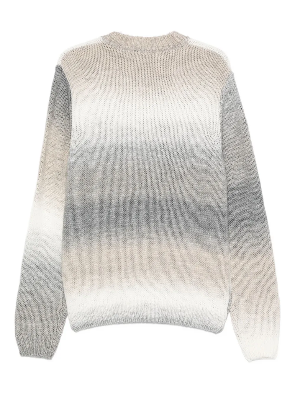 Manuel Ritz ombré-effect sweater - Grijs